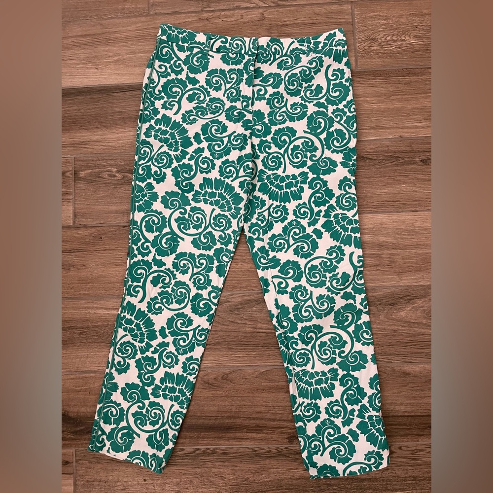 Tory Burch Walton Printed Trousers